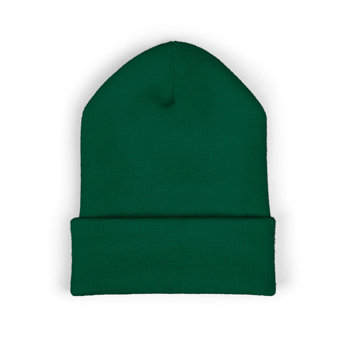 Cozy Embroidered Cuffed Beanie - Winter Warmth &amp; Style