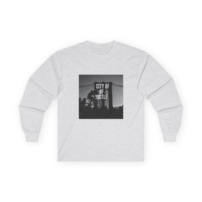 City of Hustle Long Sleeve Tee - Unisex Ultra Cotton T-Shirt for Urban Adventurers