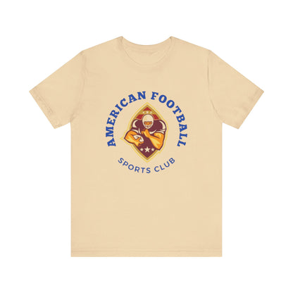 Unisex Graphic Tee - American Football Printed Tee - Sporty Gift Shirt