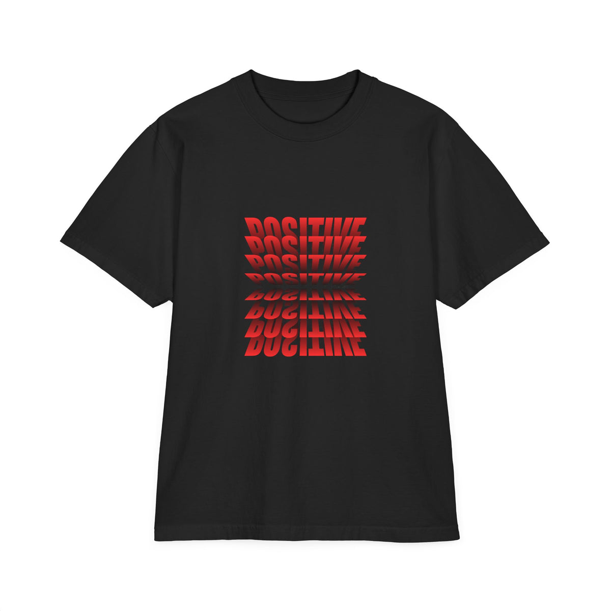 Unisex Positive Vibe Drop-Shoulder T-Shirt