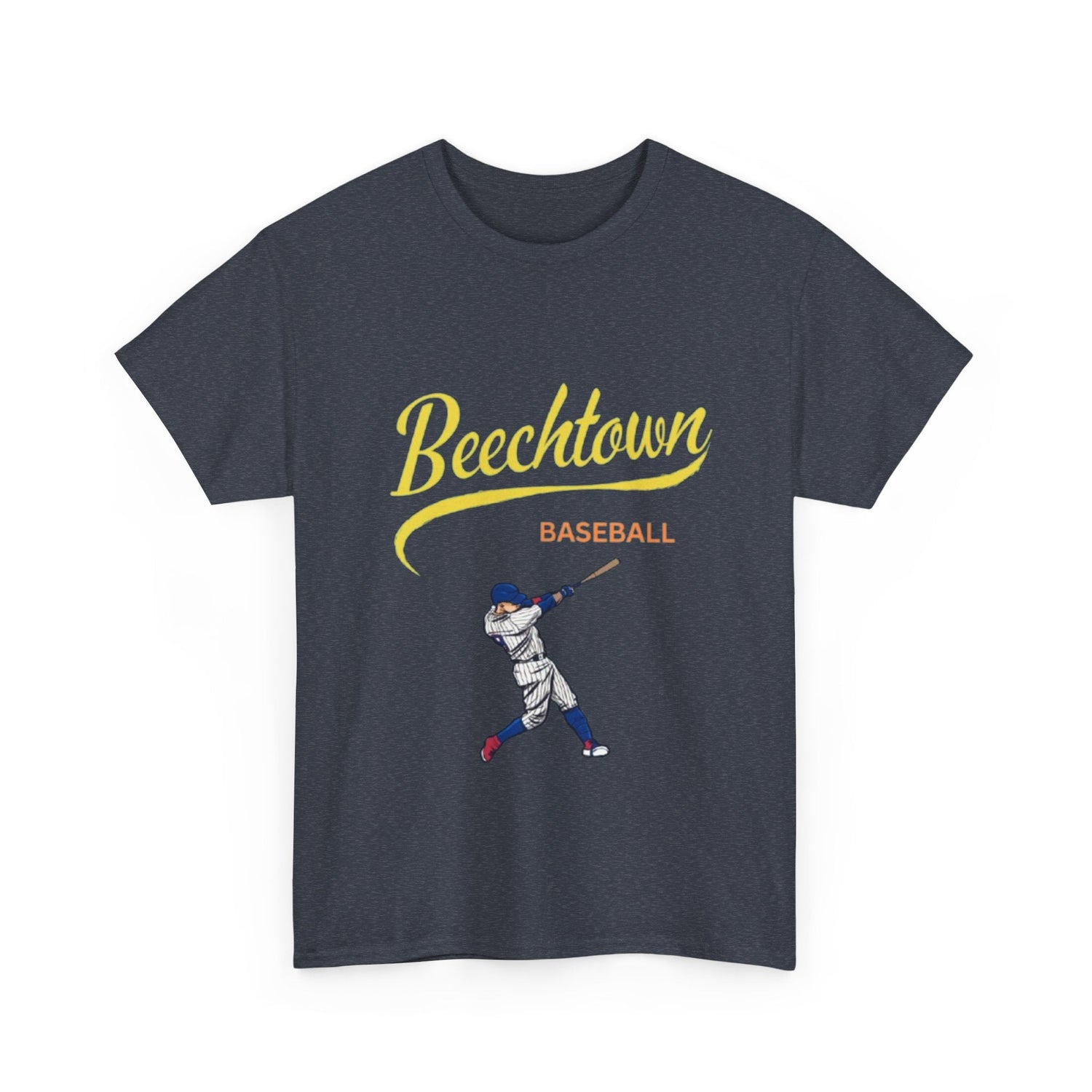Unisex Heavy Cotton Tee - Beachtown Printed T-Shirt