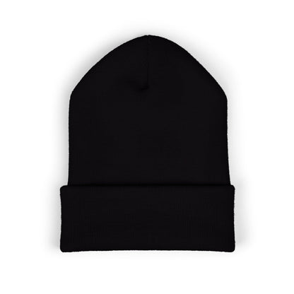 Cozy Embroidered Cuffed Beanie - Winter Warmth &amp; Style