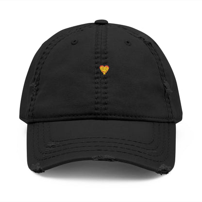 Distressed Dad Hat - I ❤️ NY Embroidery - Casual Fashion for Urban Explorers