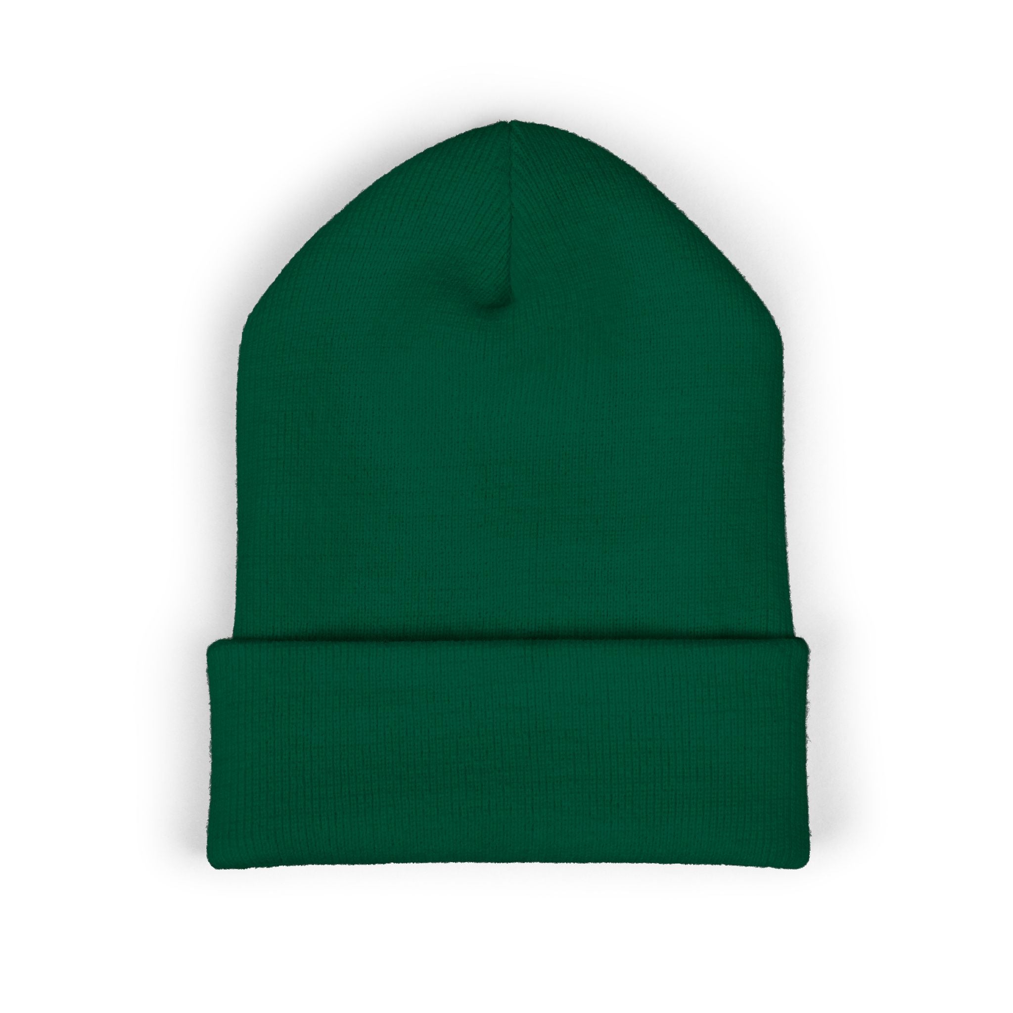Cozy Embroidered Cuffed Beanie -custom winter caps