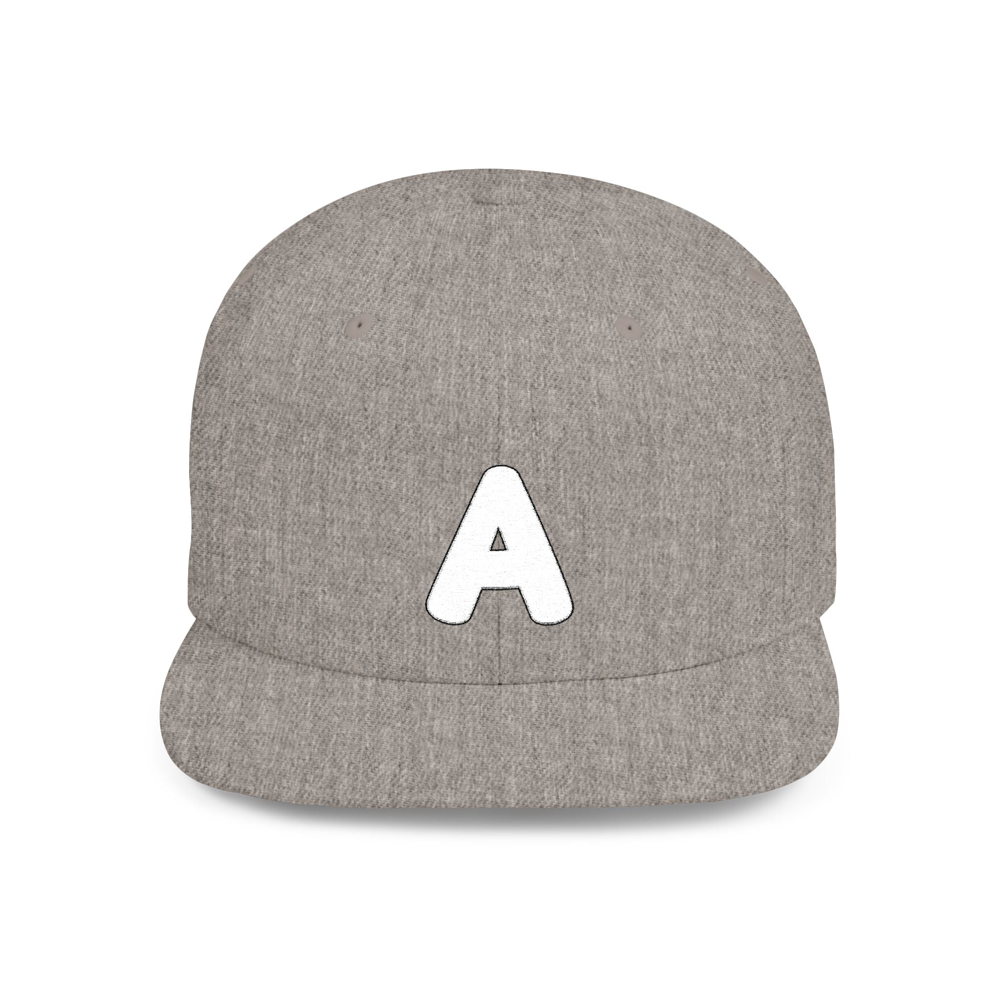 Flat Bill Snapback Hat — Classic Flat-Brim Baseball Cap