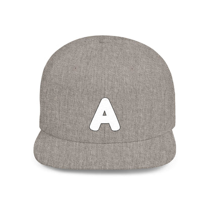 Flat Bill Snapback Hat — Classic Flat-Brim Baseball Cap
