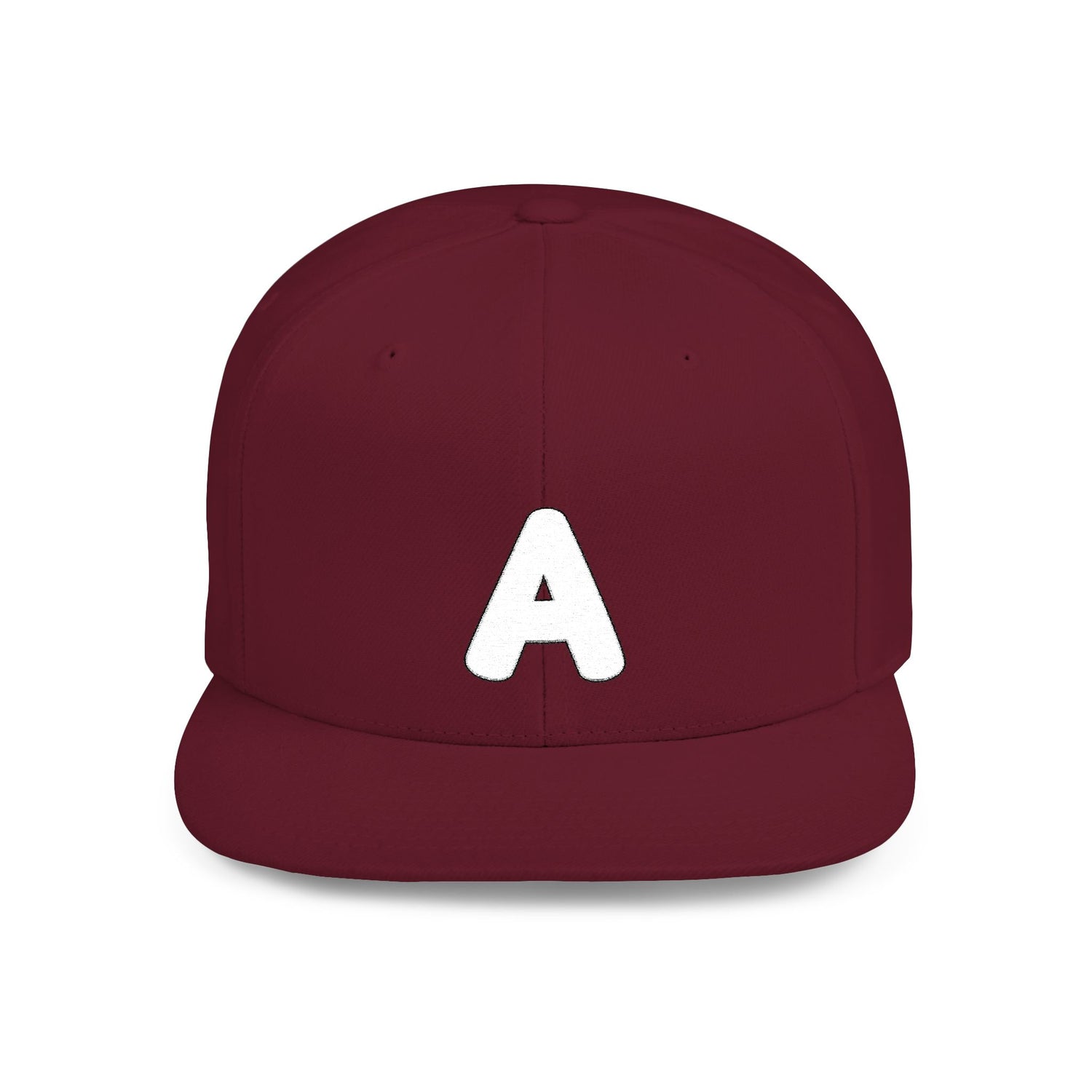Flat Bill Snapback Hat — Classic Flat-Brim Baseball Cap