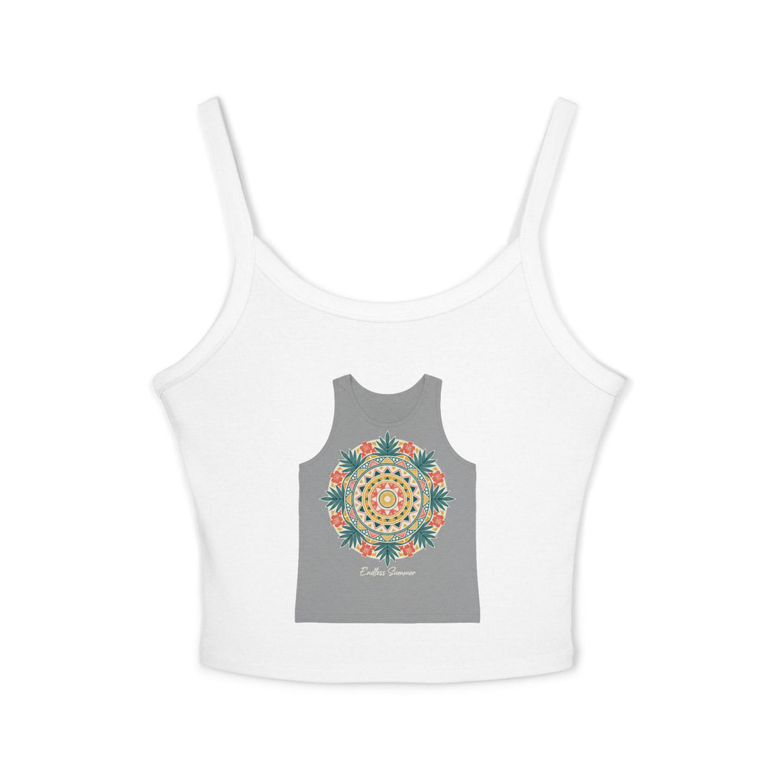 Boho Floral Mandala Tank Top — Women&