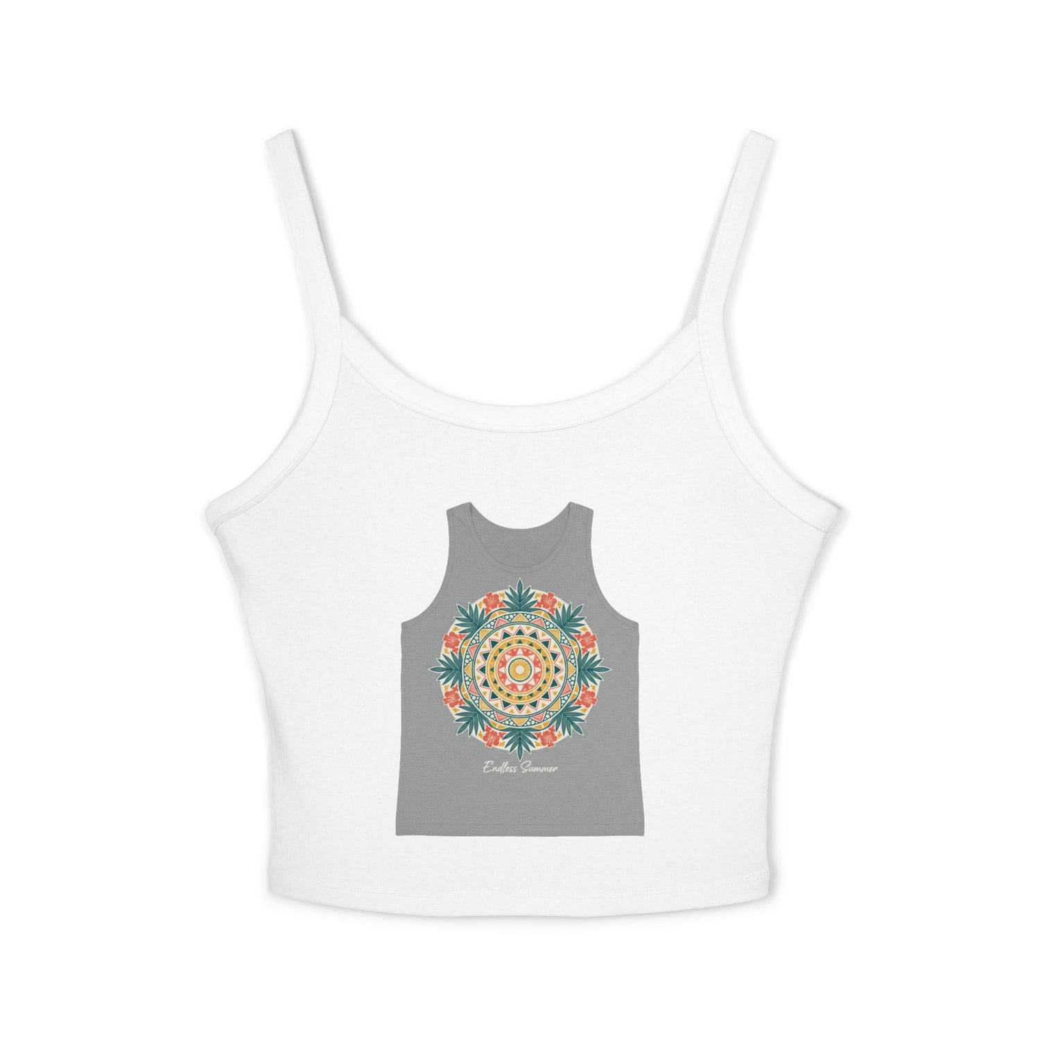 Boho Floral Mandala Tank Top — Women&