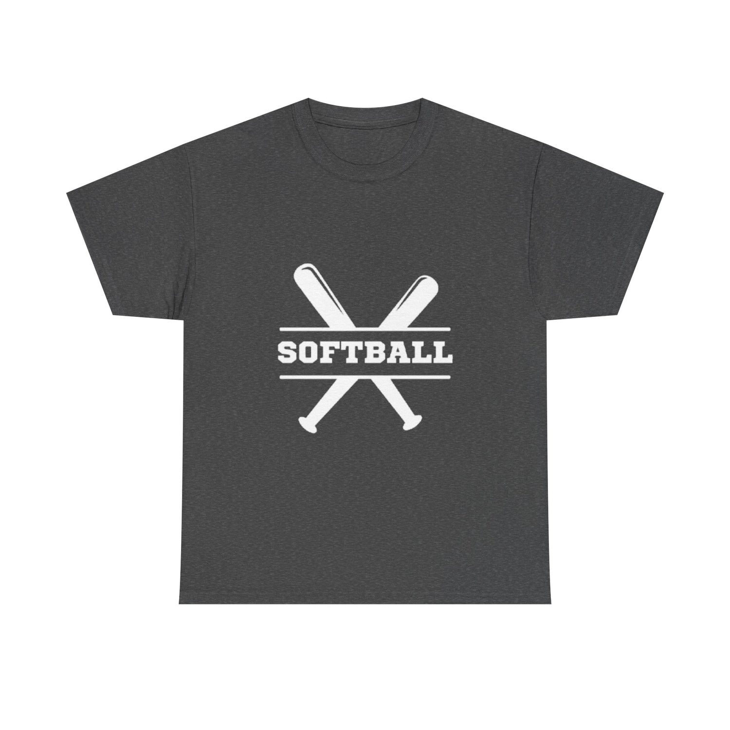 Unisex Heavy Cotton Tee - SoftBall Printed  T-Shirt - Comfortable Casual Wear Tee - Unique Graphic Tee - Gift