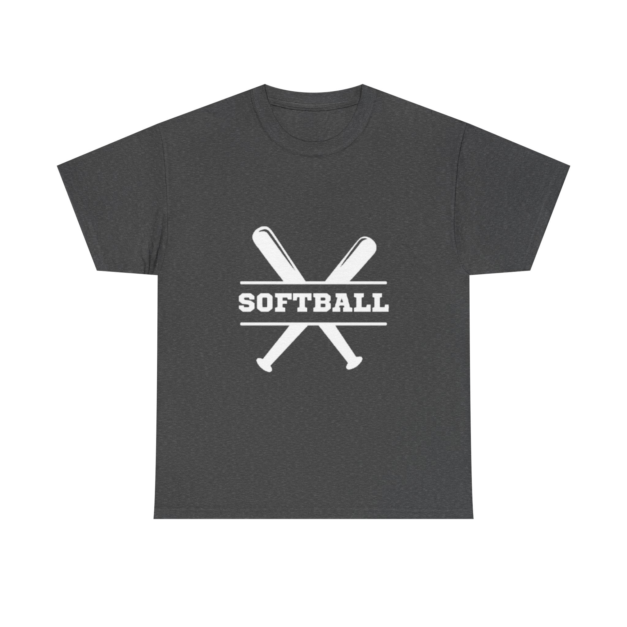 Unisex Heavy Cotton Tee - SoftBall Printed  T-Shirt - Comfortable Casual Wear Tee - Unique Graphic Tee - Gift