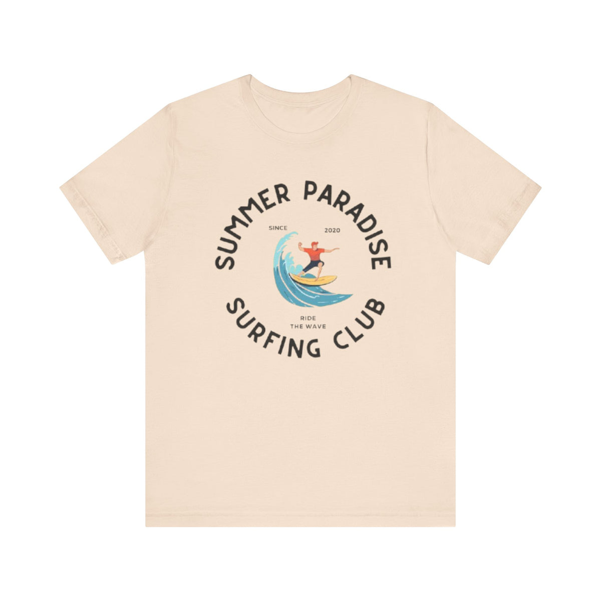 Unisex Graphic Tee - Eco-Friendly Unisex Jersey T-Shirt - Comfortable Casual Wear Tee - Paradise Club Printed Tee - Gift