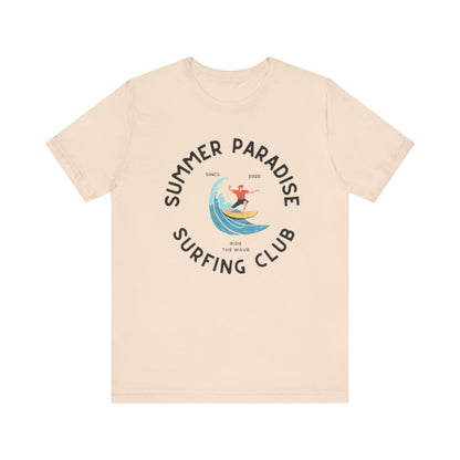 Unisex Graphic Tee - Eco-Friendly Unisex Jersey T-Shirt - Comfortable Casual Wear Tee - Paradise Club Printed Tee - Gift