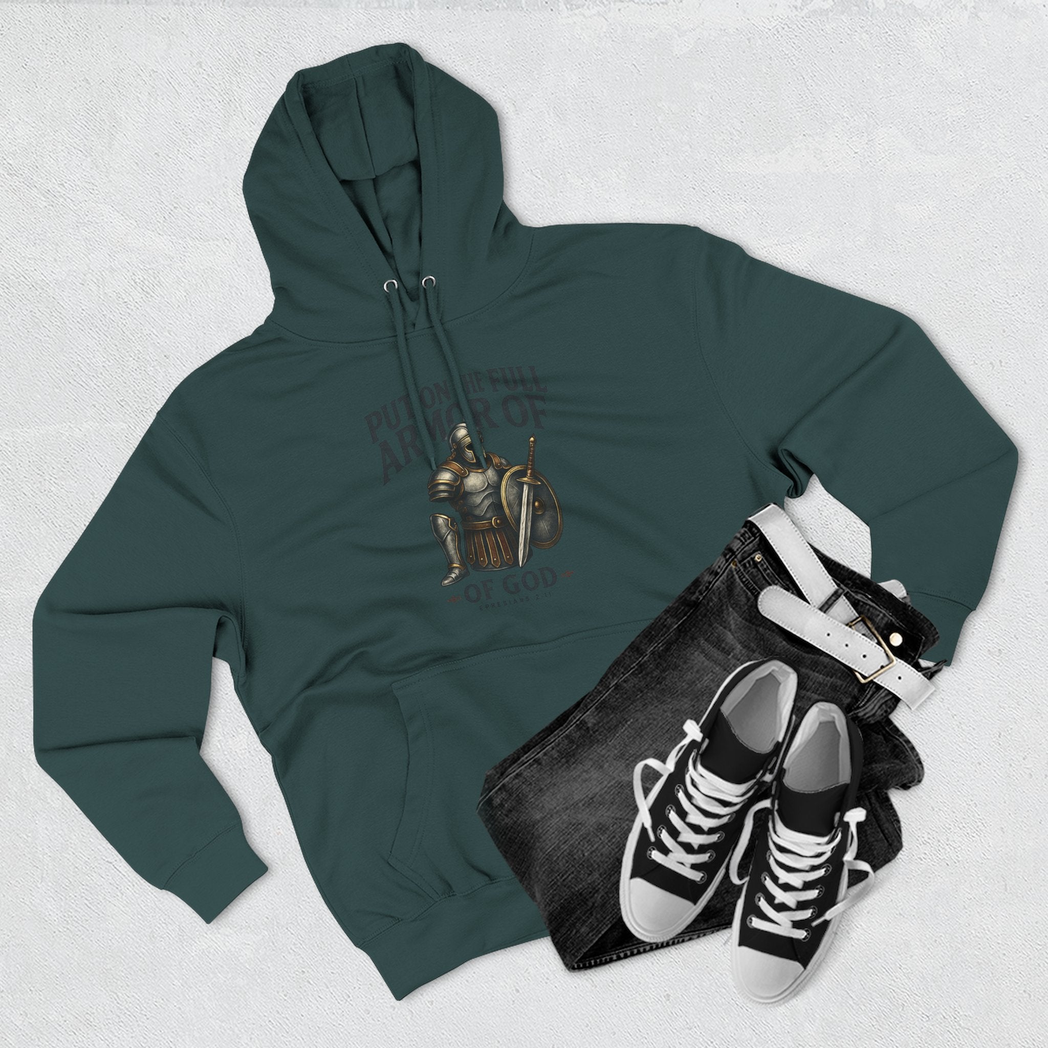 Faith-Inspired Fleece Hoodie