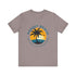 Unisex Graphic Tee - Sunset Beach Printed Tee -Eco-Friendly Gift Shirt