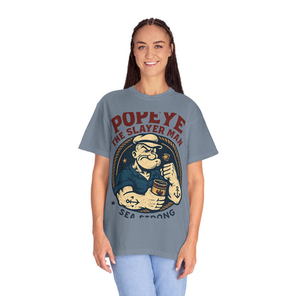 Popeye The Slayer Man graphic T-Shirt | Vintage Sailor Illustration