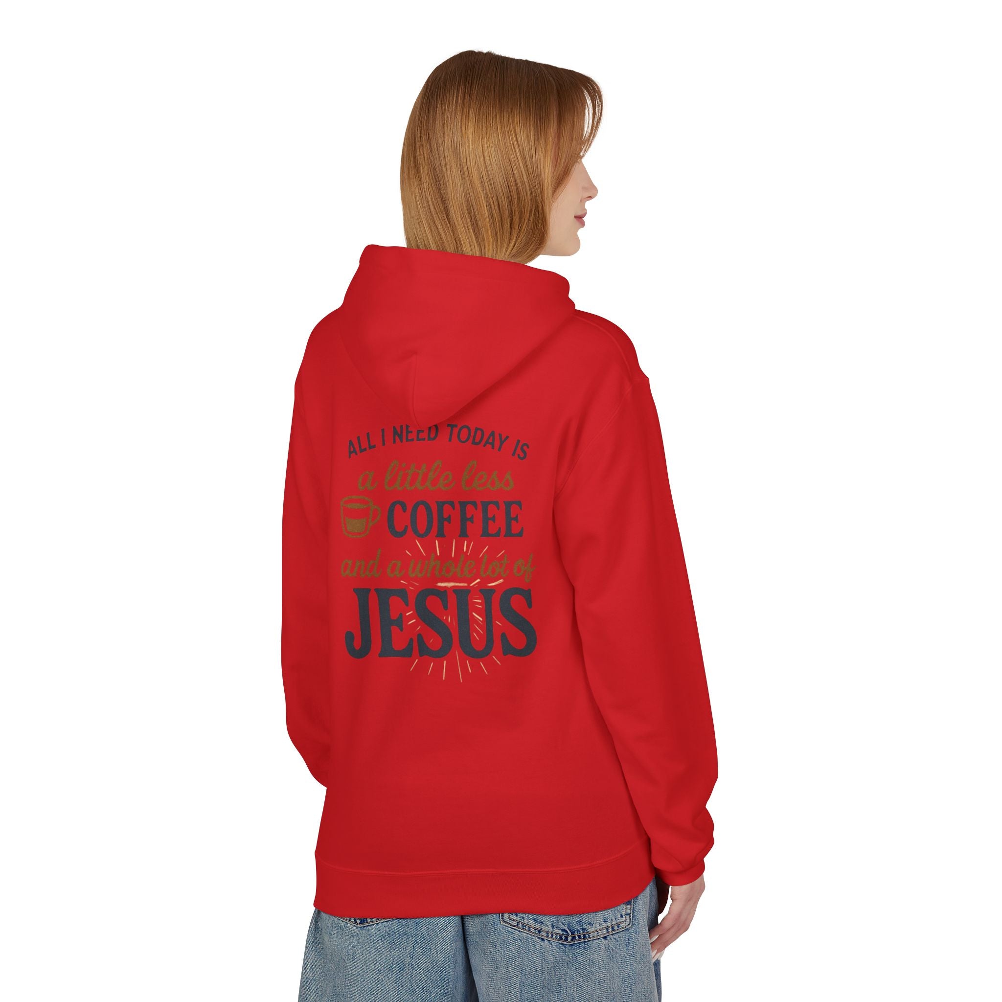 All I Need Today Is Coffee &amp; Jesus Hoodie, Inspirational Sweatshirt, [...]