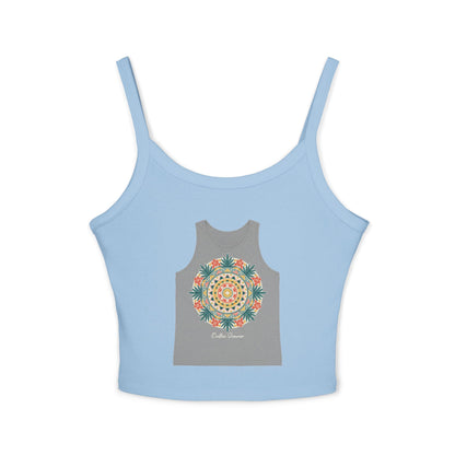 Boho Floral Mandala Tank Top — Women&