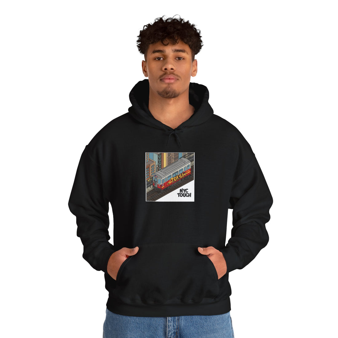 NYC Tough Unisex Hoodie – Cozy Heavy Blend Sweatshirt