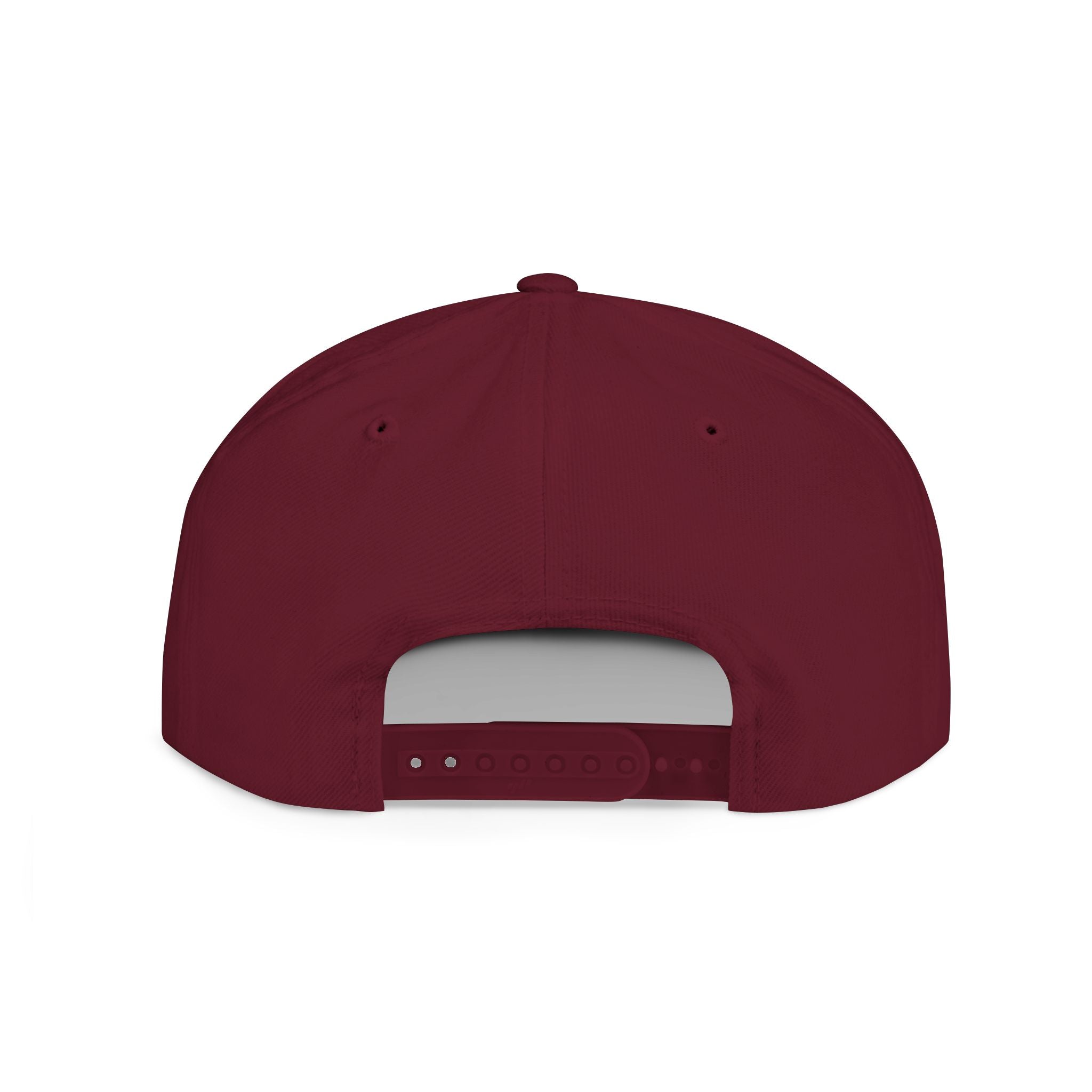 Flat Bill Snapback Hat — Classic Flat-Brim Baseball Cap