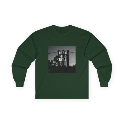 City of Hustle Long Sleeve Tee - Unisex Ultra Cotton T-Shirt for Urban Adventurers