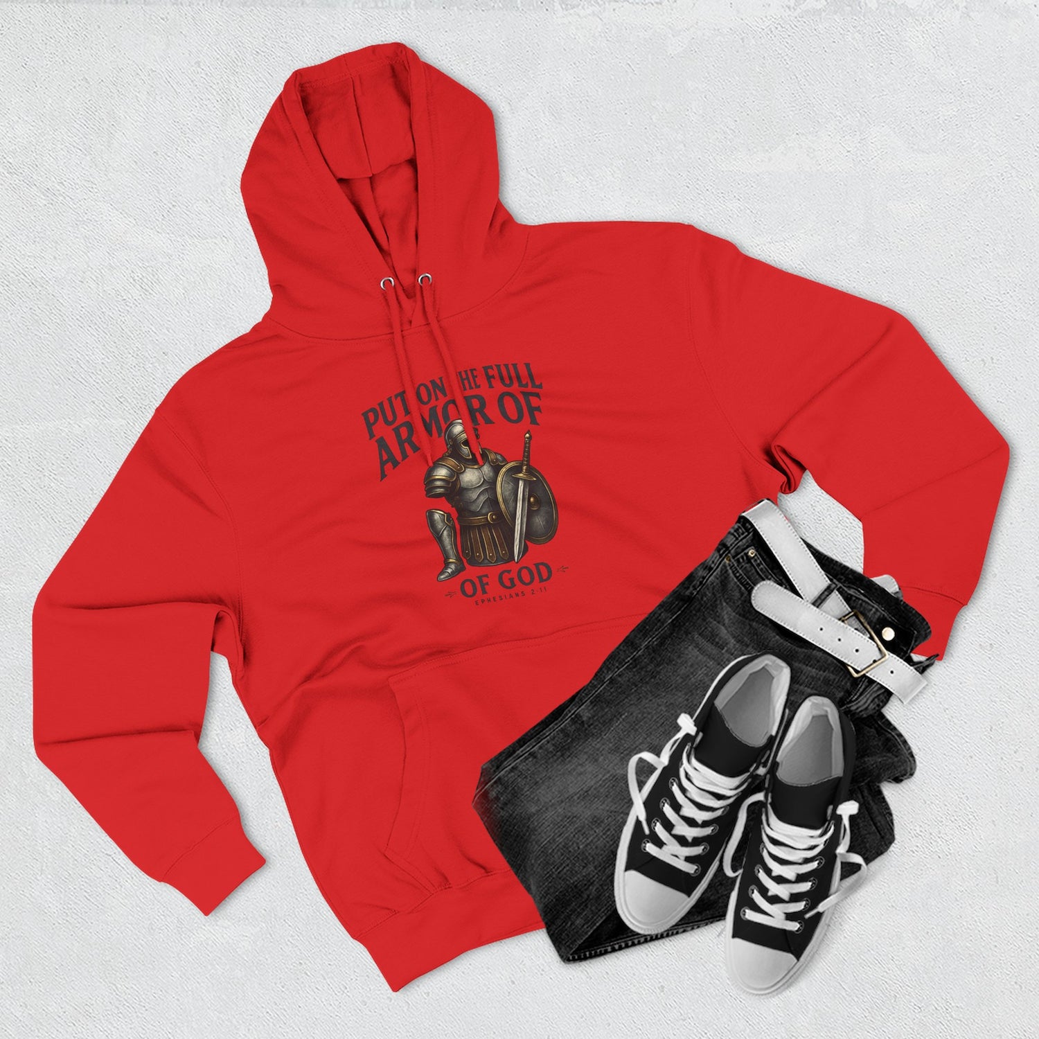Faith-Inspired Fleece Hoodie