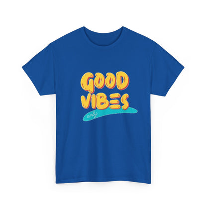Good Vibes Tee — Retro Surf "Good Vibes" Graphic T-Shirt