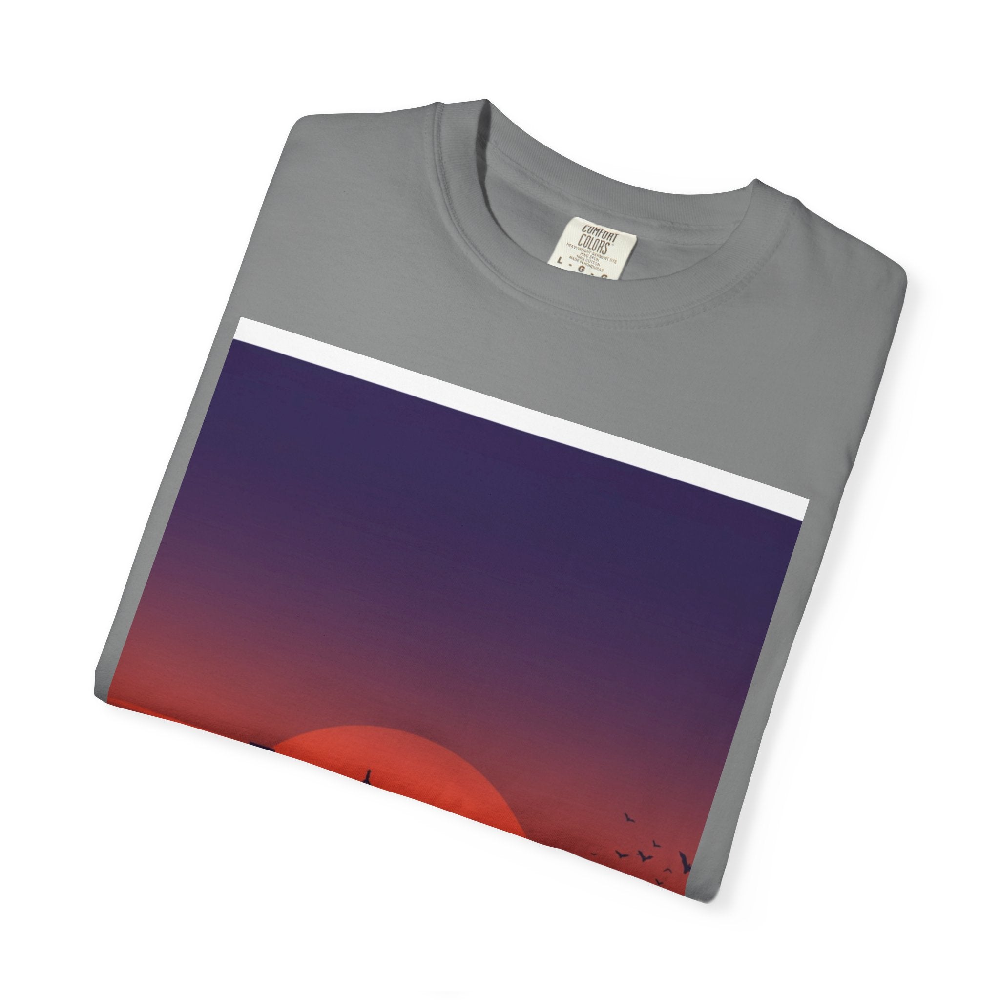 Austin Skyline Sunset T-Shirt — Retro Cityscape Graphic Tee