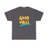 Unisex Heavy Cotton Tee - Good Vibes Only Printed  T-Shirt           .