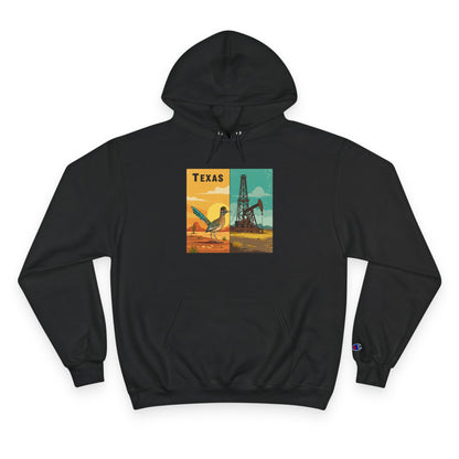 Texas Champion Hoodie - Vintage-Inspired Design for Comfort and Style