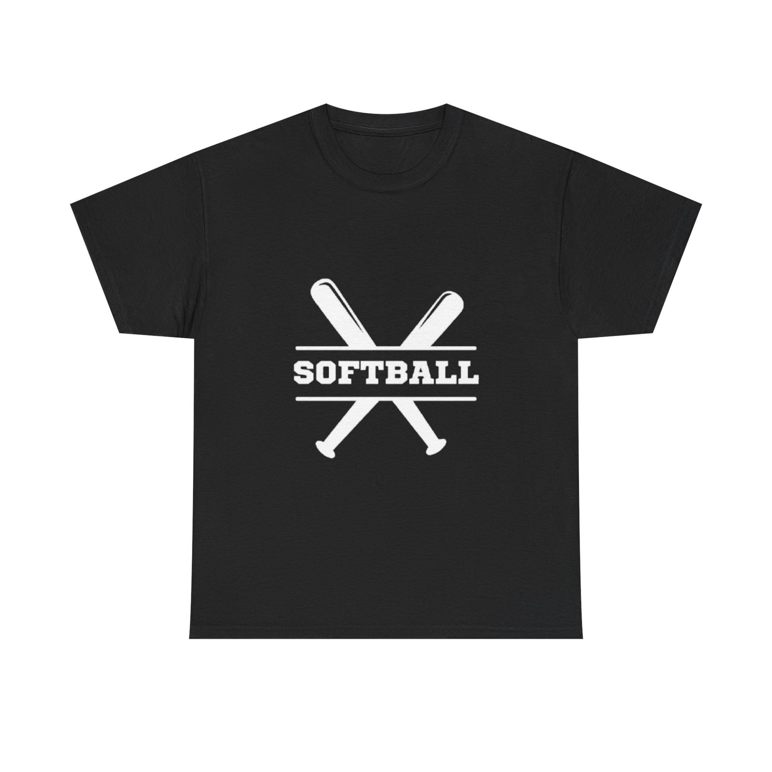 Unisex Heavy Cotton Tee - SoftBall Printed  T-Shirt - Comfortable Casual Wear Tee - Unique Graphic Tee - Gift