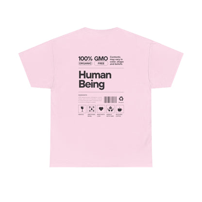 Human Being T-Shirt — 100% Organic Style Graphic Tee