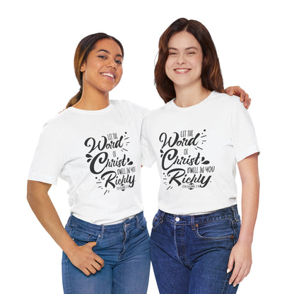 Eco-Friendly Unisex Graphic Tee — Sustainable Jersey Short Sleeve