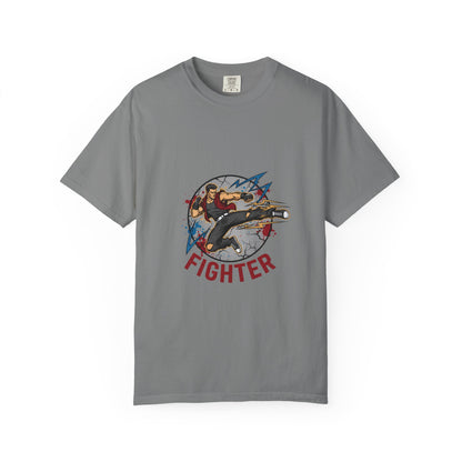 Vintage Fighter Plane illustration T-shirt | Retro Aviator Design