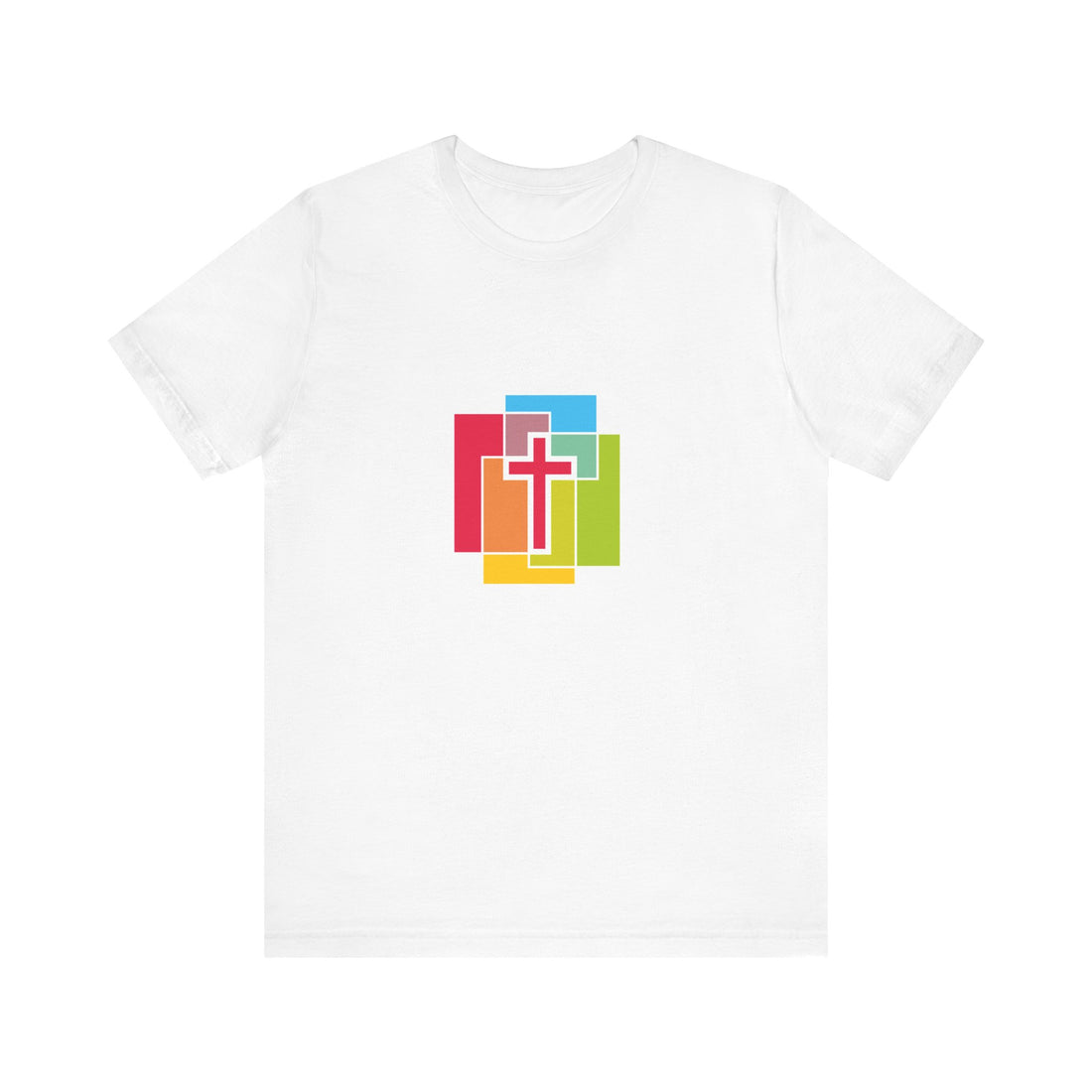 Colorful Faith Unisex Jersey Tee – Bright, Uplifting Style for Everyday Inspiration