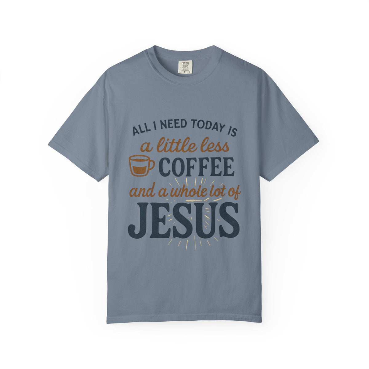 Coffee and Jesus Unisex T-Shirt, Faith-Based Gift, Relaxed Fit Tee, [...]