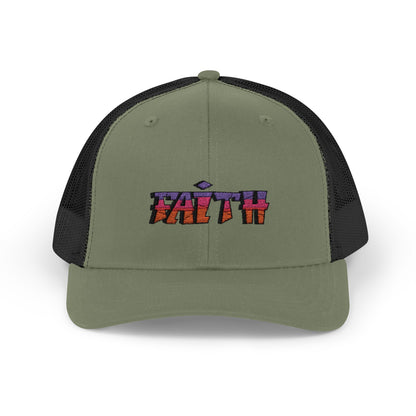 Faith Snapback Trucker Cap - Stylish &amp; Comfortable Hat for Every Occasion