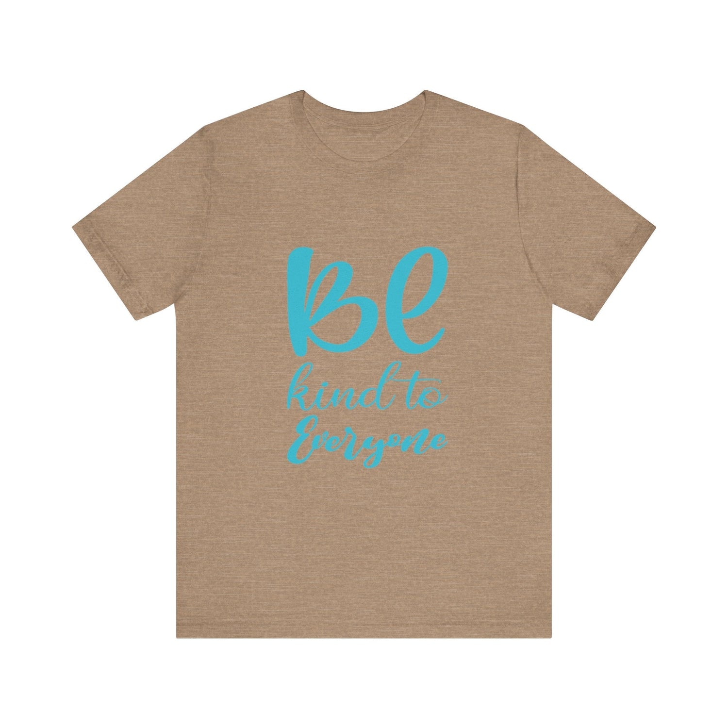 Unisex Graphic Tee – Eco-Friendly “Be Kind” Shirt for Everyday Wear