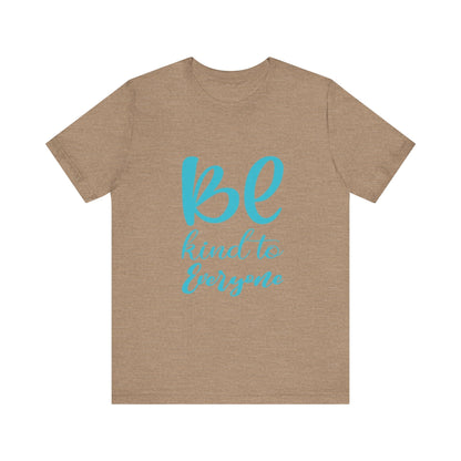 Unisex Graphic Tee – Eco-Friendly “Be Kind” Shirt for Everyday Wear