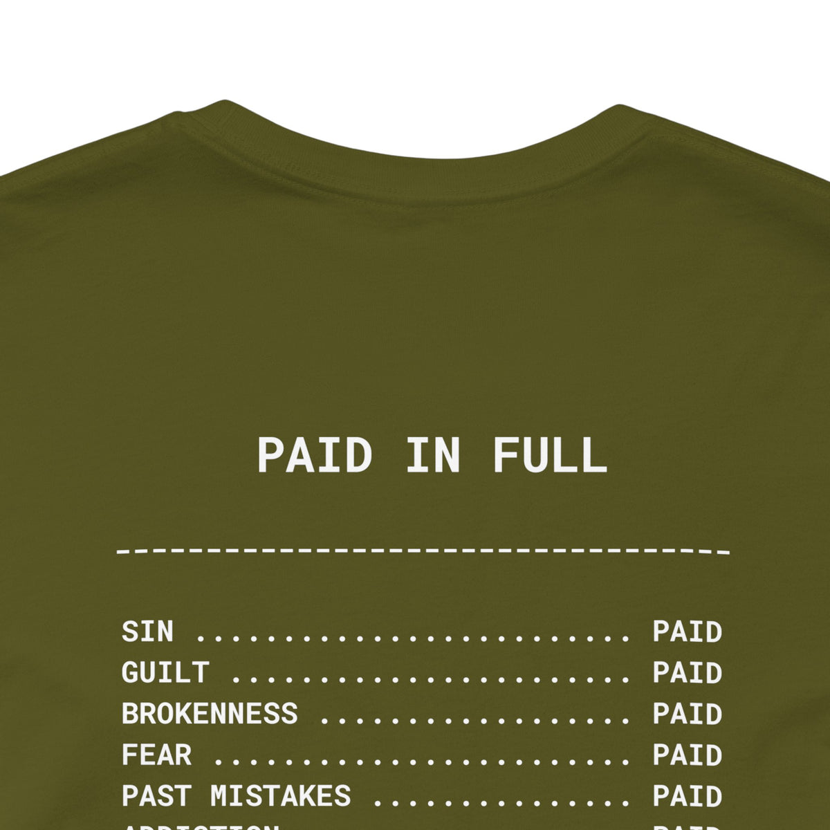 Paid in Full Inspirational Tee