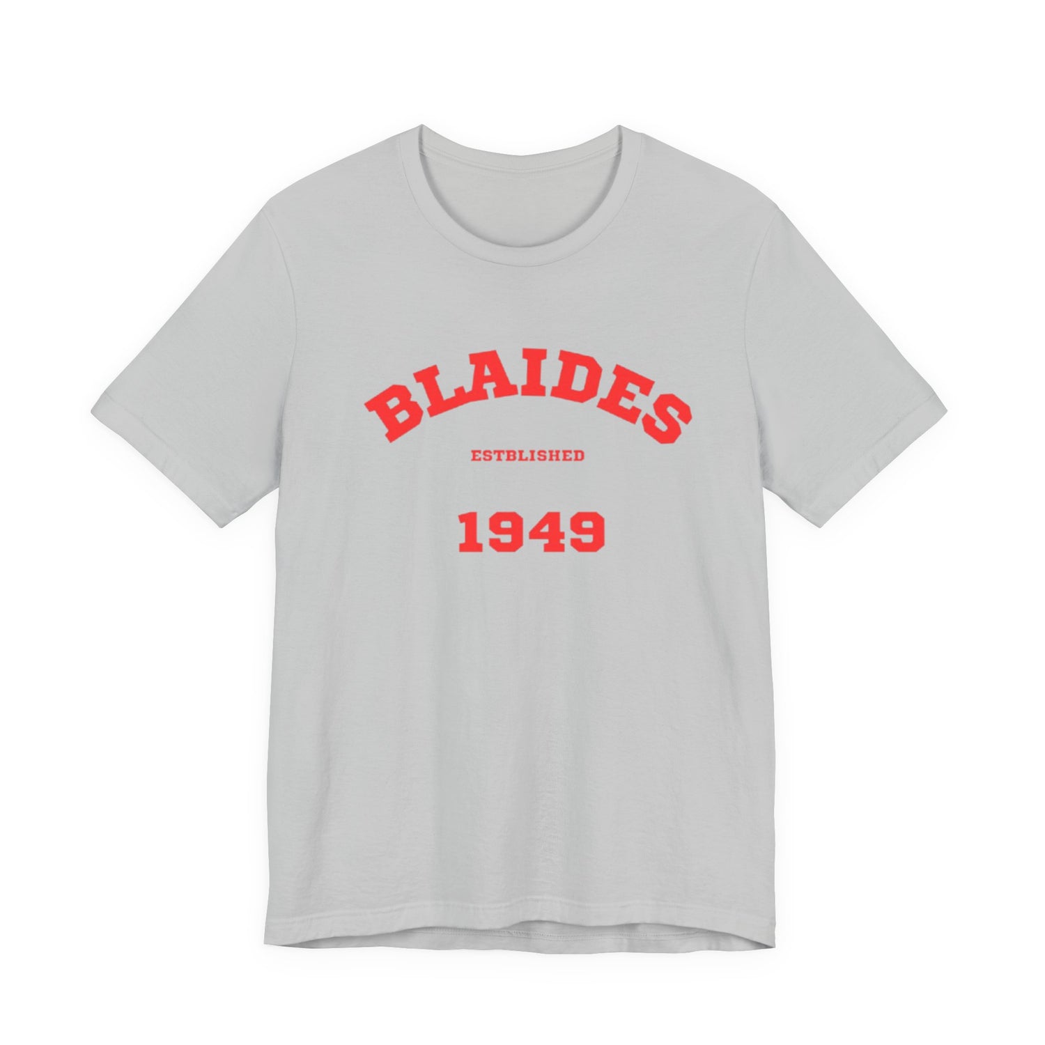 Unisex Graphic Tee - Eco-Friendly Unisex Jersey T-Shirt - Comfortable Casual Wear Tee - Blaides 1949 Printed Tee - Gift
