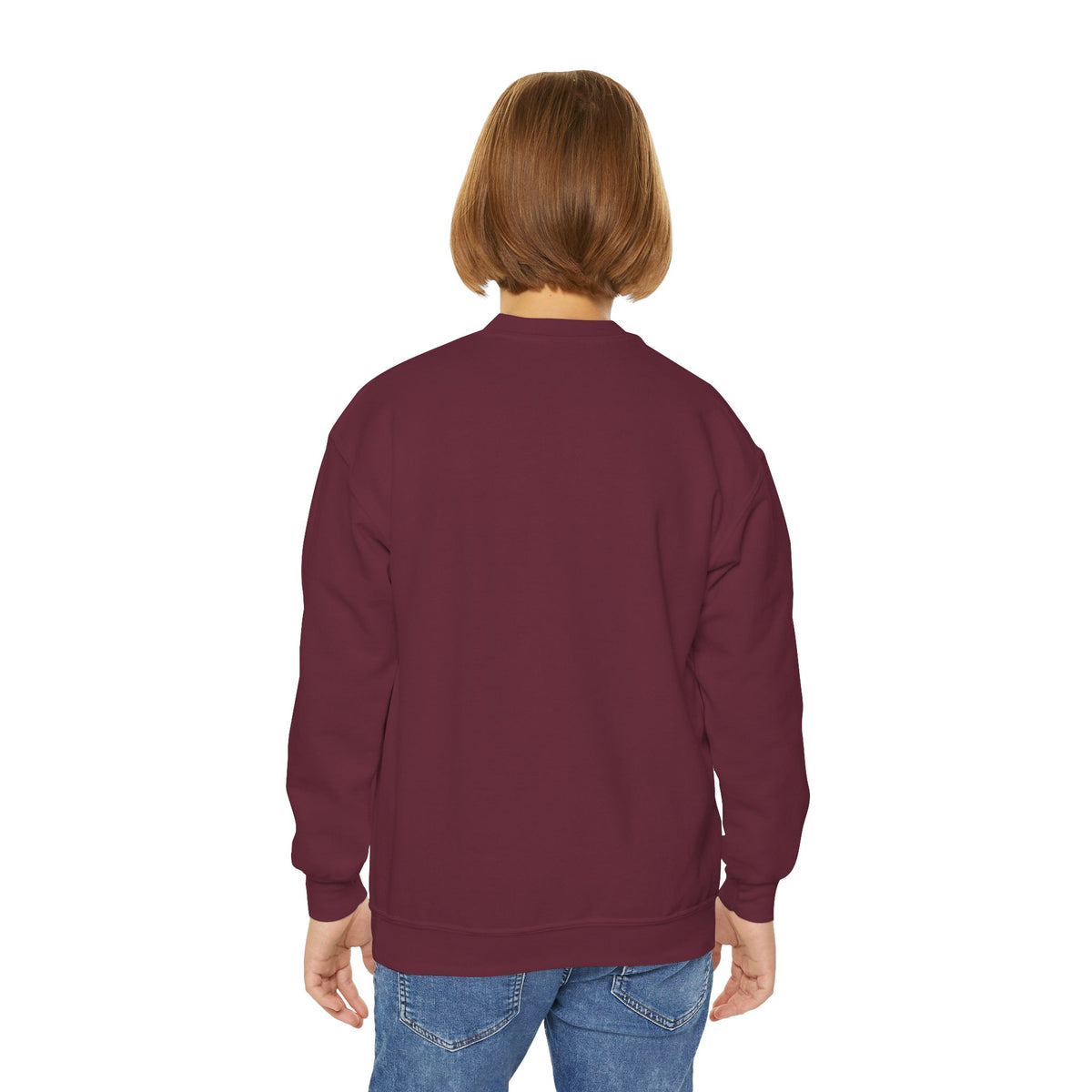 Cute Floral Music Youth Crewneck Sweatshirt