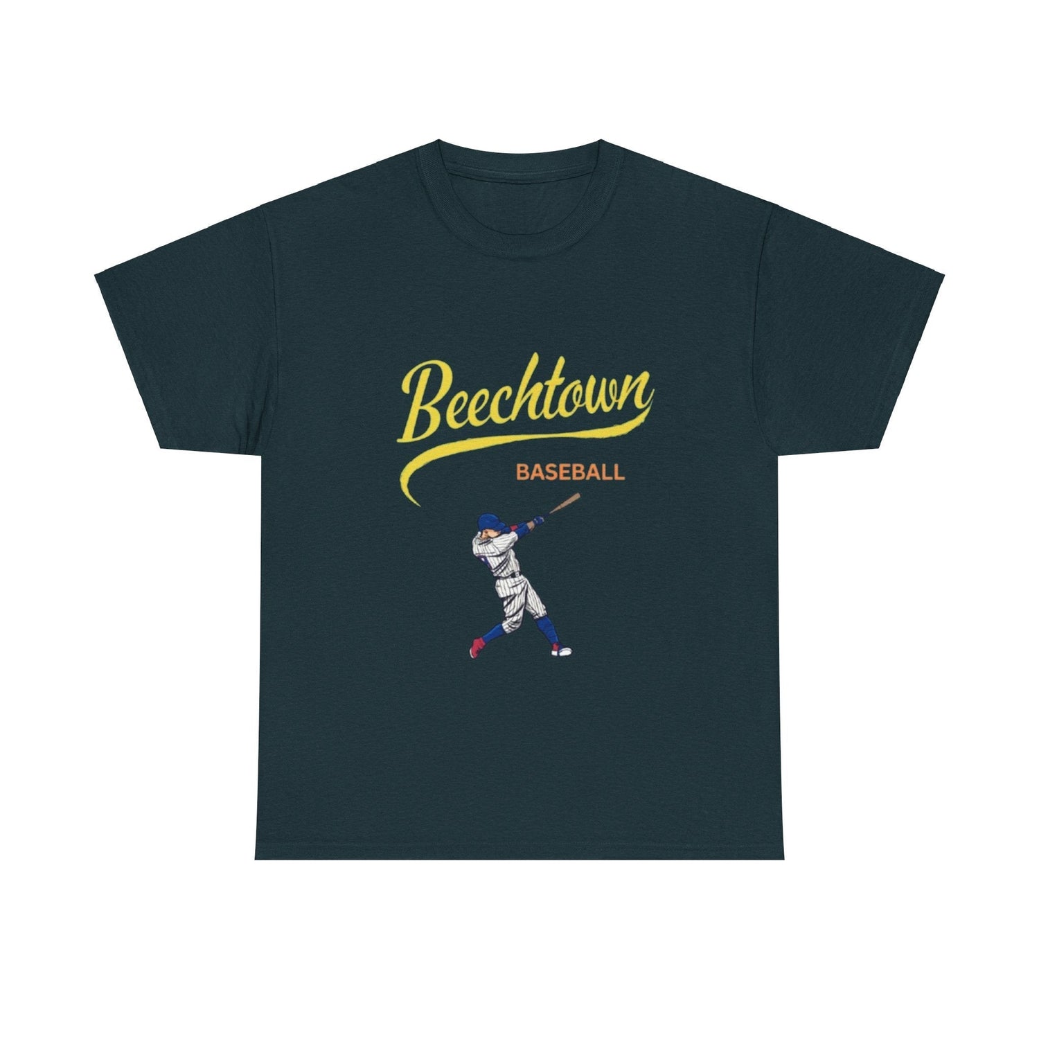 Unisex Heavy Cotton Tee - Beachtown Printed T-Shirt