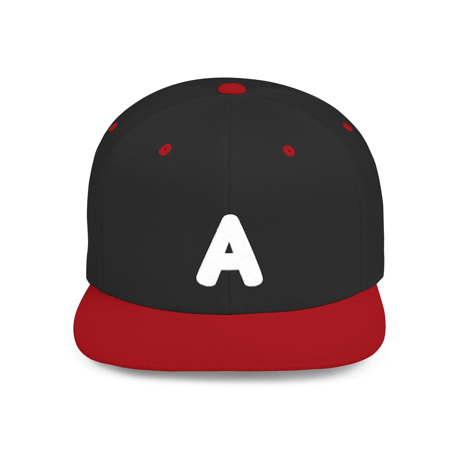 Flat Bill Snapback Hat — Classic Flat-Brim Baseball Cap
