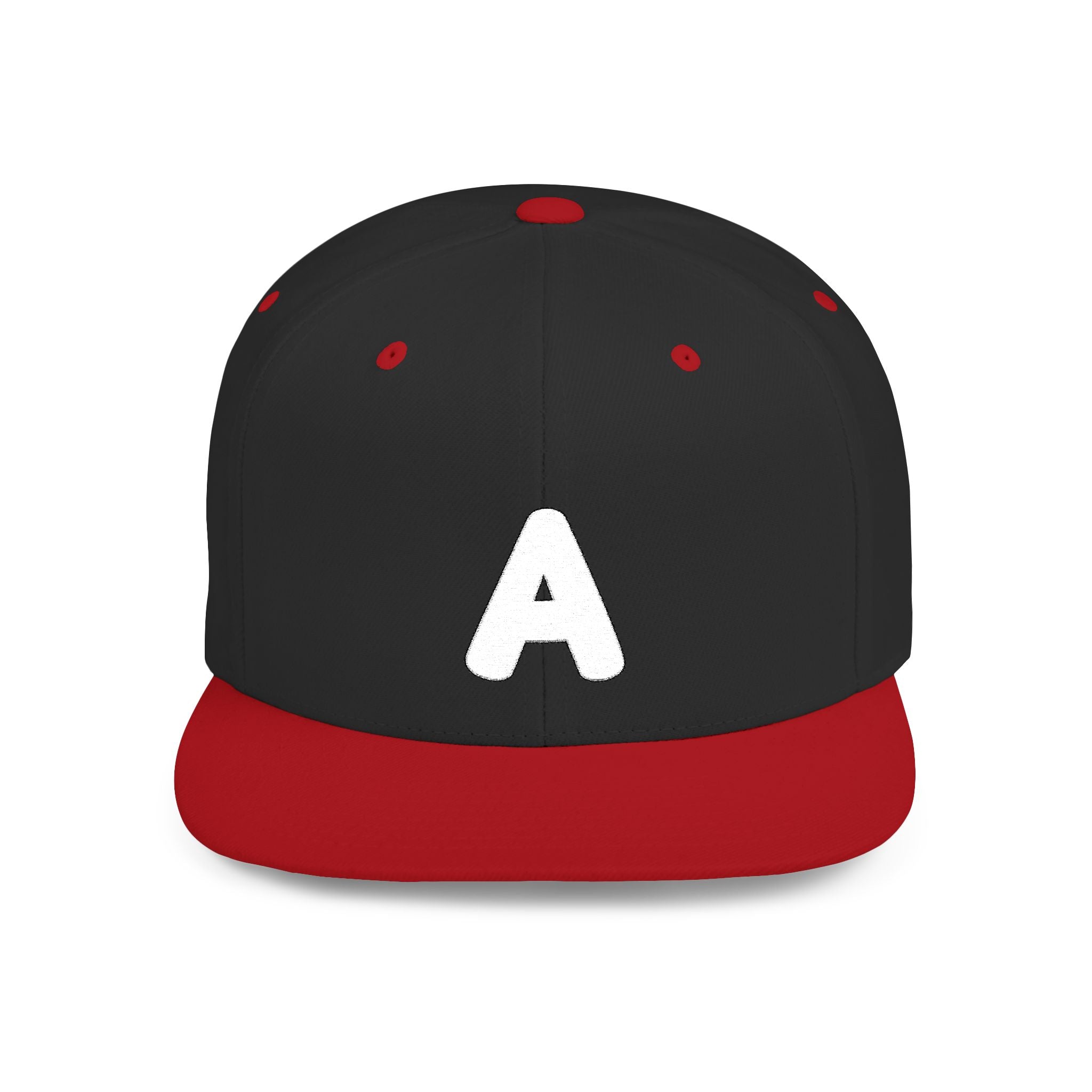 Flat Bill Snapback Hat — Classic Flat-Brim Baseball Cap