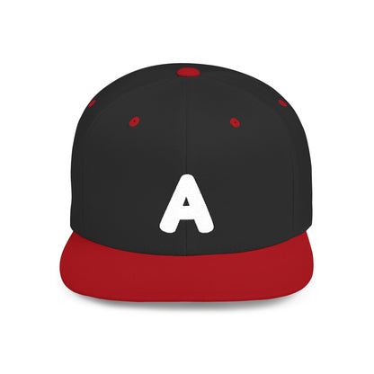 Flat Bill Snapback Hat — Classic Flat-Brim Baseball Cap