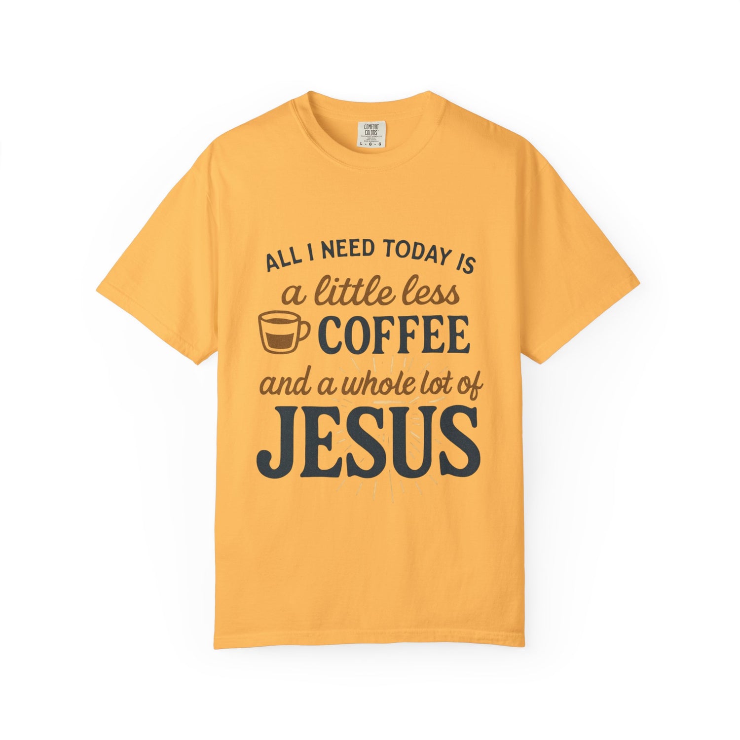 Coffee and Jesus Unisex T-Shirt, Faith-Based Gift, Relaxed Fit Tee, [...]