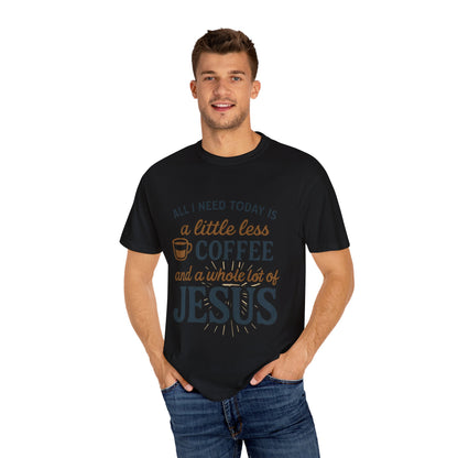 Coffee and Jesus Unisex T-Shirt, Faith-Based Gift, Relaxed Fit Tee, [...]