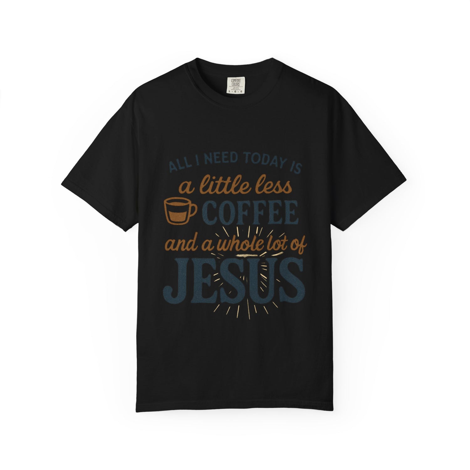 Coffee and Jesus Unisex T-Shirt, Faith-Based Gift, Relaxed Fit Tee, [...]