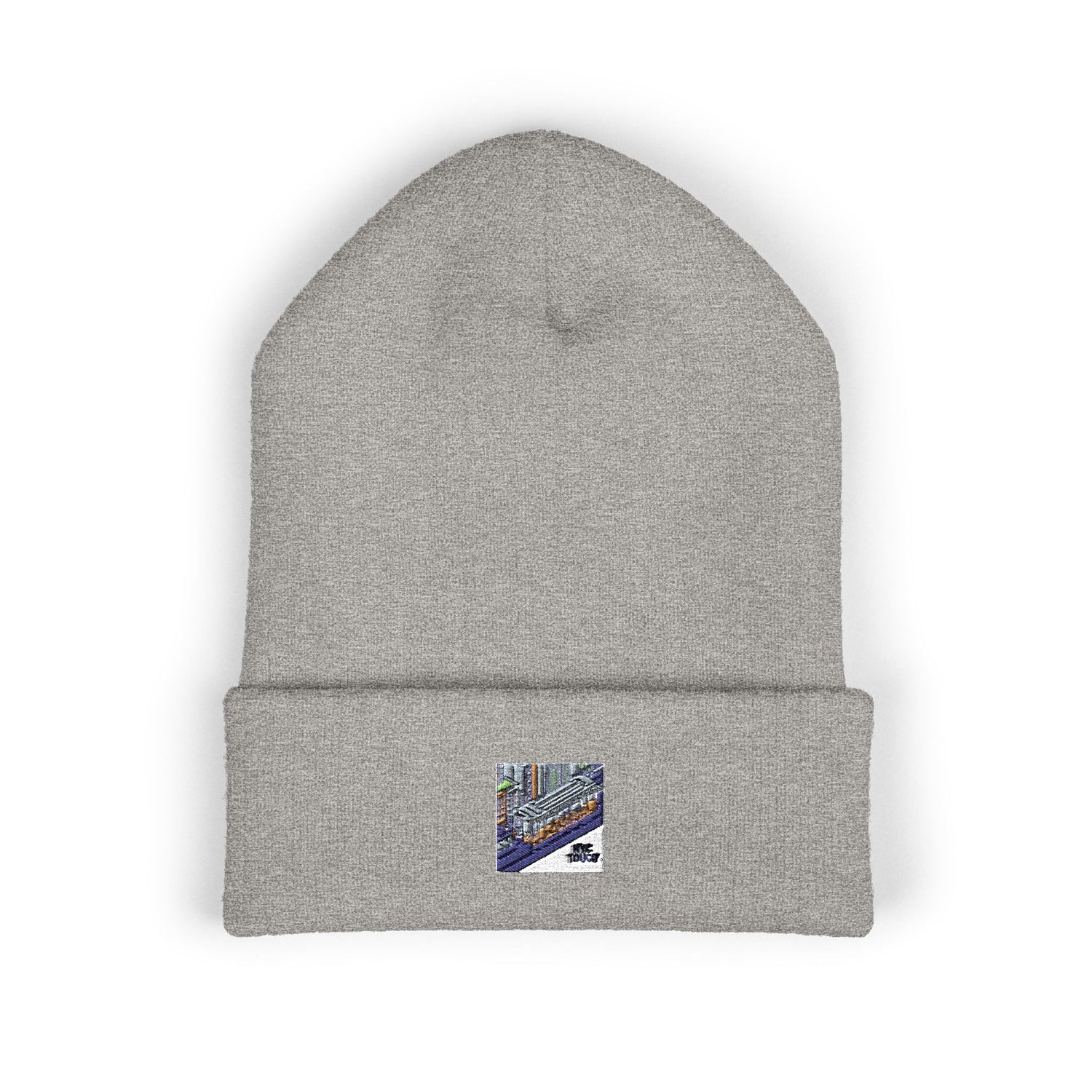 Cozy Embroidered Cuffed Beanie -custom winter caps